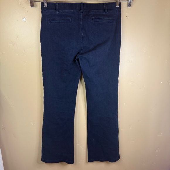 Betabrand Womens Pull On Flair Bootcut Denim Jeans Size Large Stretch Comfy - Picture 6 of 9
